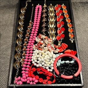 FRASH SALE: 90s Women's Fashion Jewett Lot Pink, Red, White, All Wearable